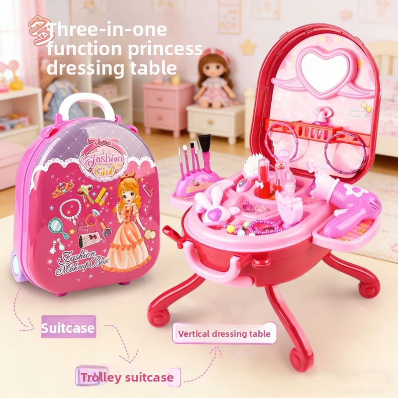 Desk Setup Kids - Conjunto de Maquiagem Infantil Kawaii para