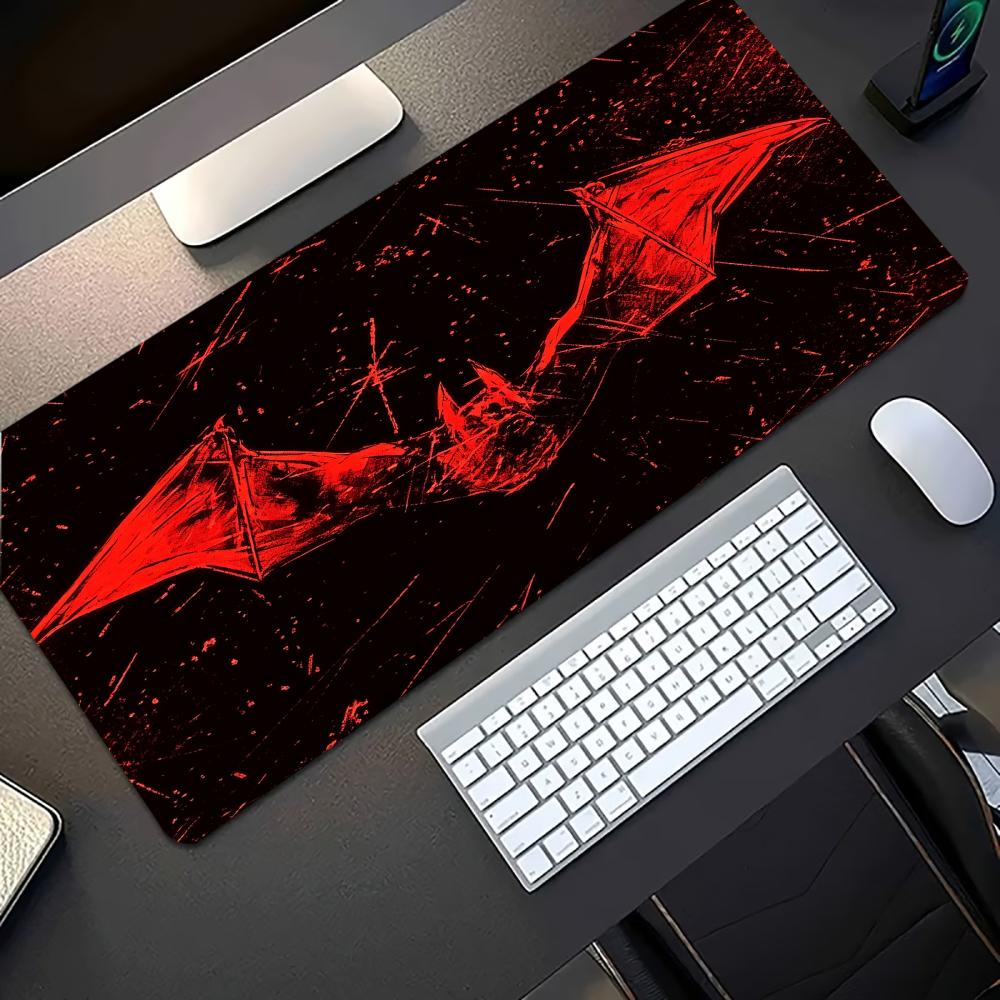 Desk Setup Red - Mouse Pad Grande para Jogos com