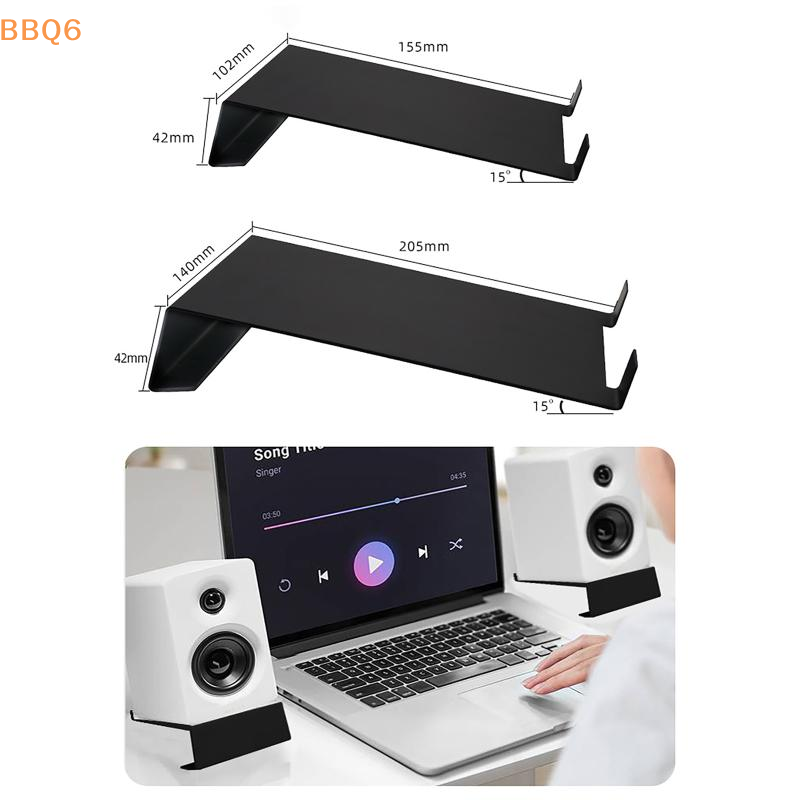 Desk Setup Speakers - Suporte de mesa de metal para
