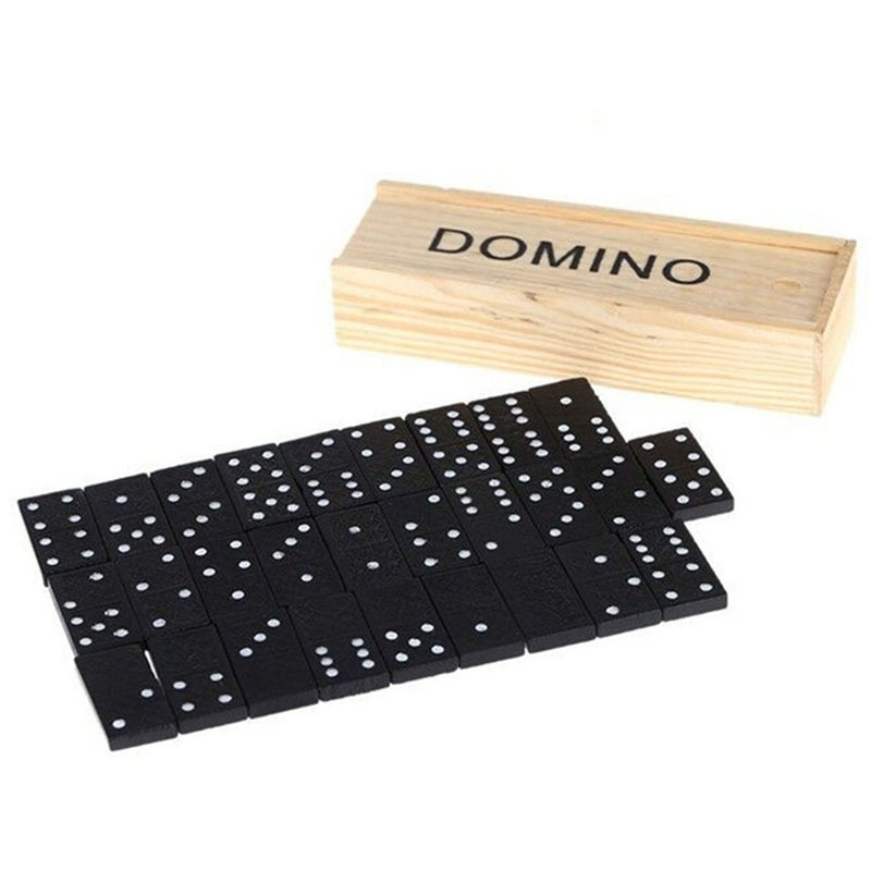 Desk Setup Kids - Conjunto de 28 peças de Dominó