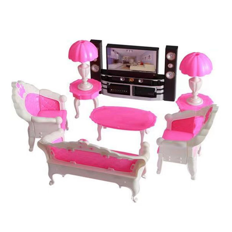 Desk Setup Kids - Sofá de Simulação para Bonecas, Brinquedos