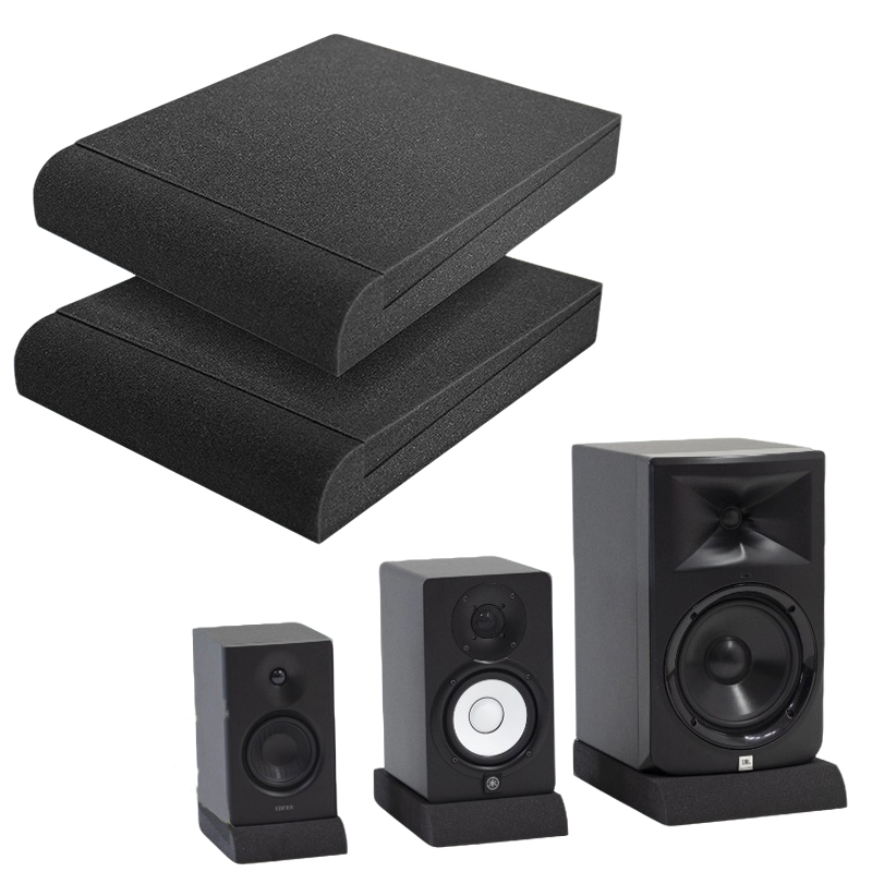 Desk Setup Speakers - Tapetes de Isolamento Acústico à Prova