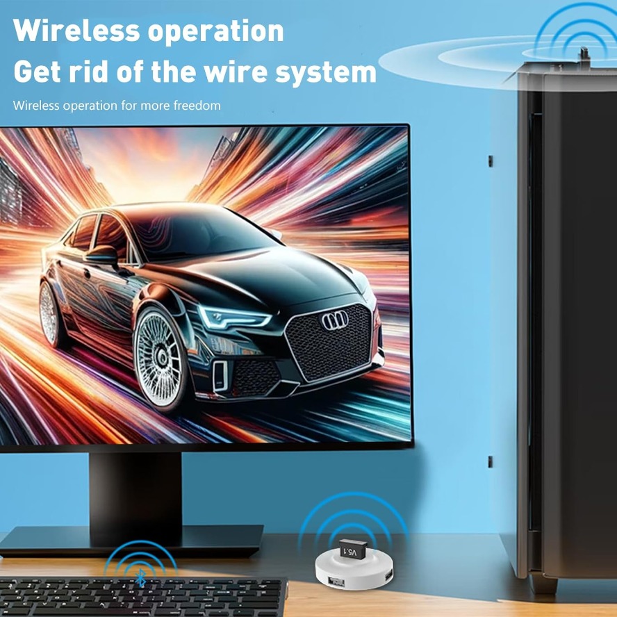 Adaptador Dongle Bluetooth 5.1 - Desk Setup Speakers avaliação e preço