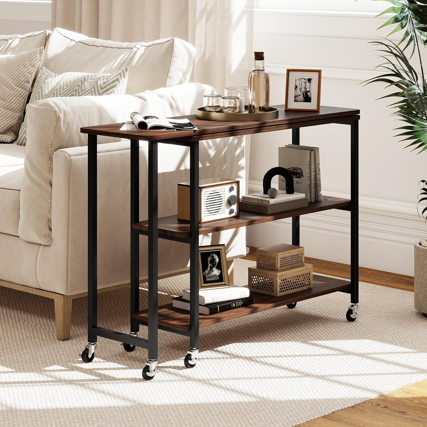360 °   Mesa Lateral Rotativa  - Desk Setup Ideas avaliação e preço