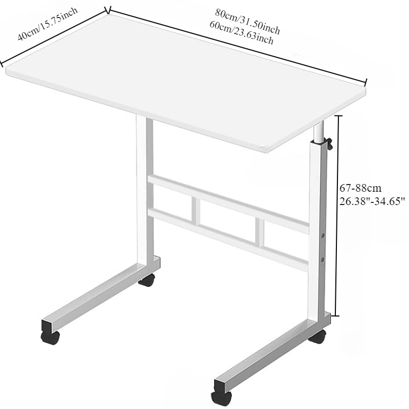 Mesa de cabeceira com rodas un - Desk Setup Ideas avaliação e preço