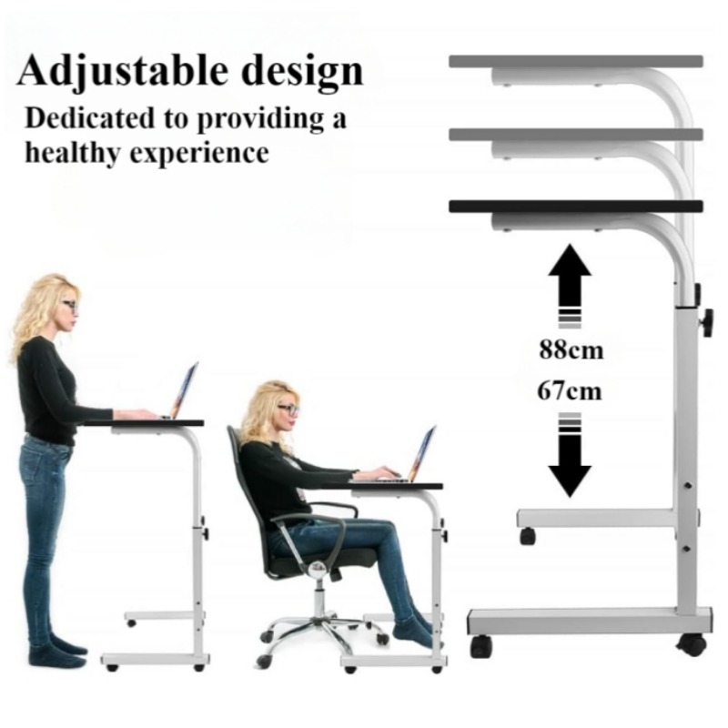 Mesa de cabeceira com rodas un - Desk Setup Ideas avaliação e preço