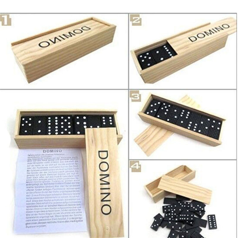 Conjunto de 28 peças de Dominó - Desk Setup Kids avaliação e preço