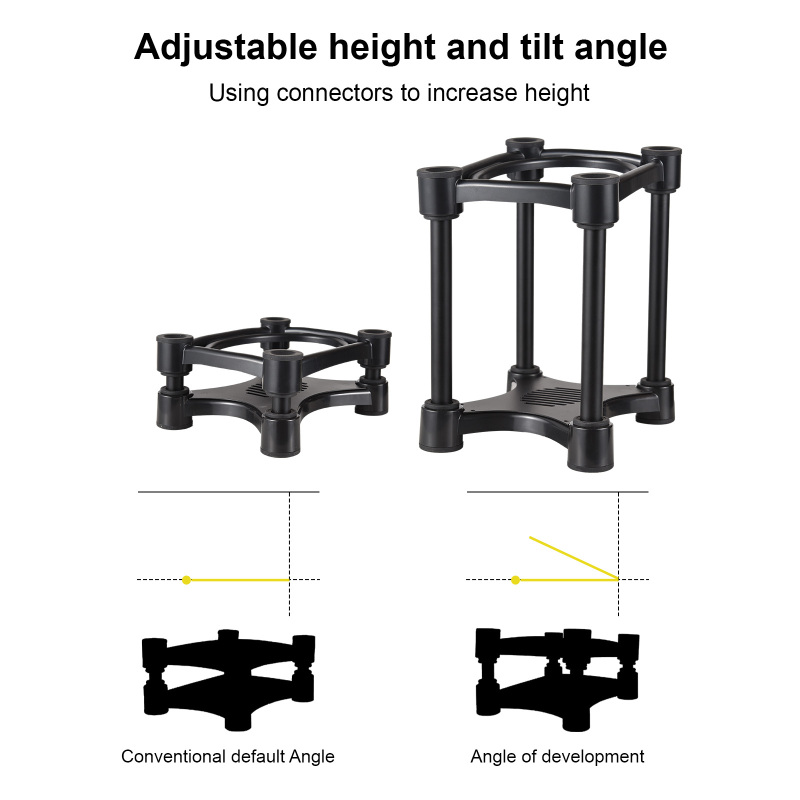 Desktop Speaker Stands, Monito - Desk Setup Speakers avaliação e preço