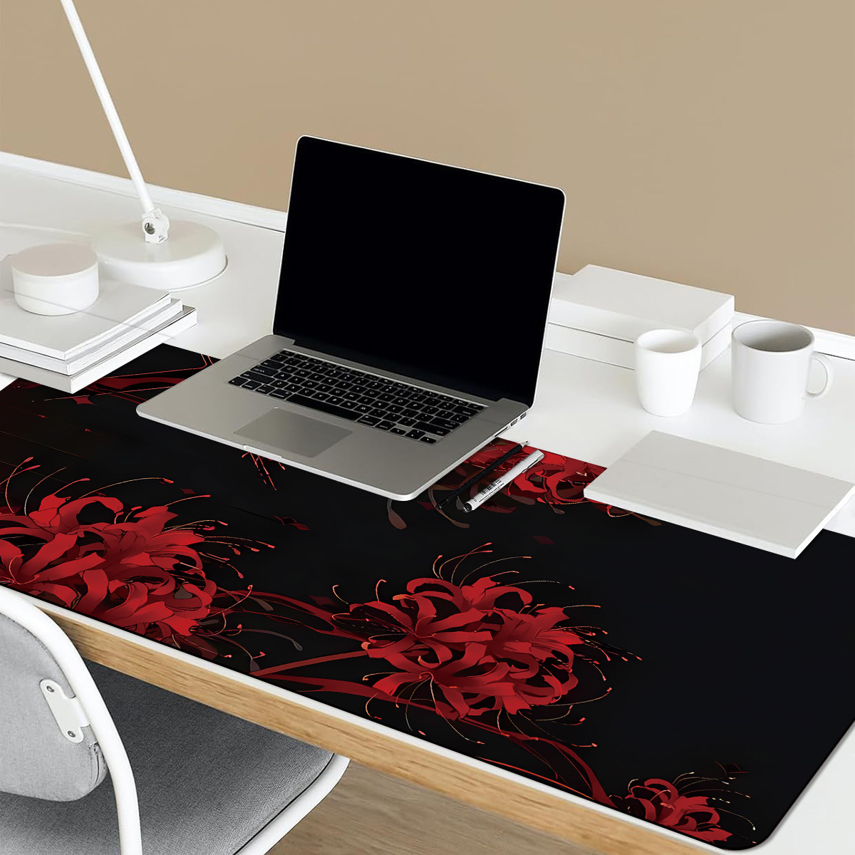 Mouse Pad Gamer Bana Estendido - Desk Setup Red avaliação e preço