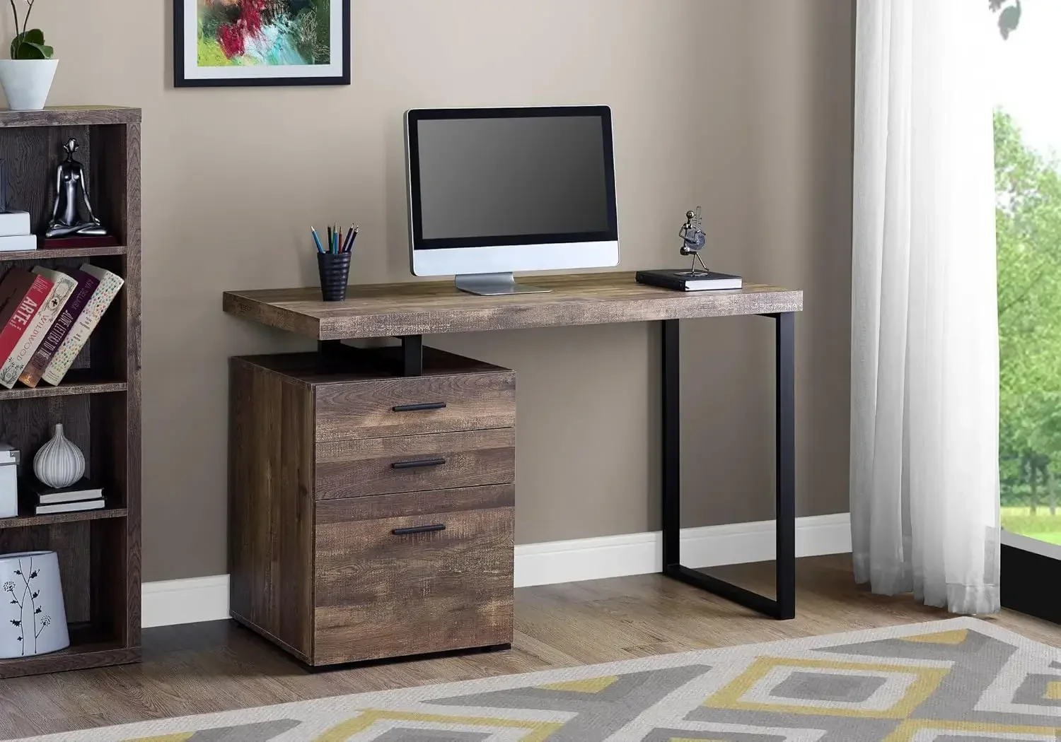 Mesa de Computador com Armário - Desk Setup L Shaped avaliação e preço