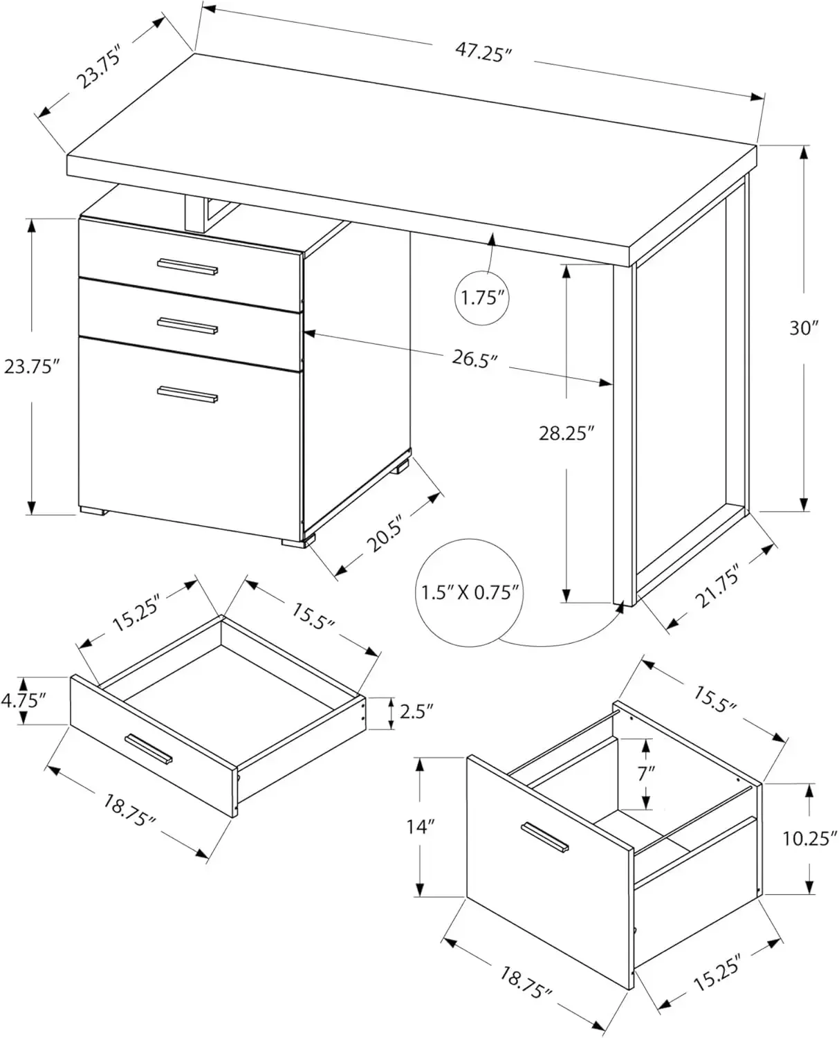 Mesa de Computador com Armário - Desk Setup L Shaped avaliação e preço