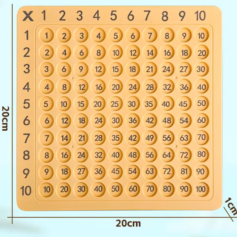 Tabuleiro de Multiplicação Mon - Desk Setup Kids avaliação e preço
