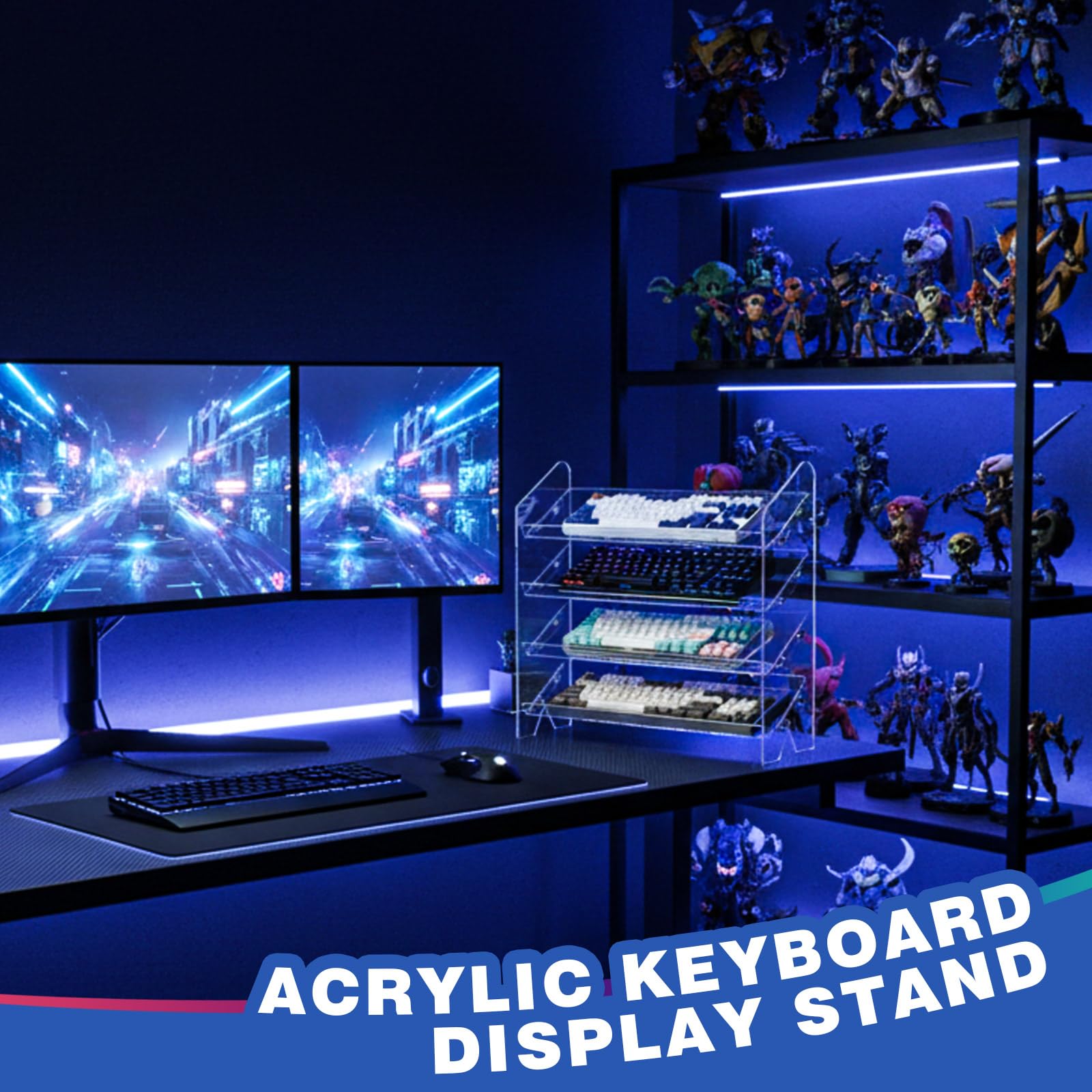 Suporte de Exibição de Teclado - Desk Setup Tablet avaliação e preço
