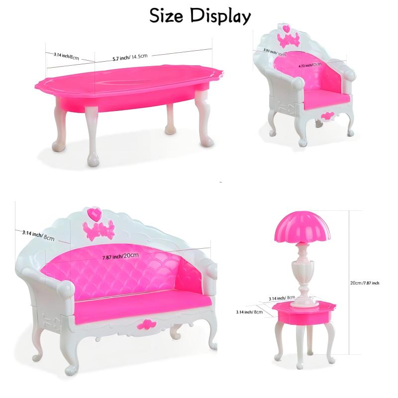Sofá de Simulação para Bonecas - Desk Setup Kids avaliação e preço