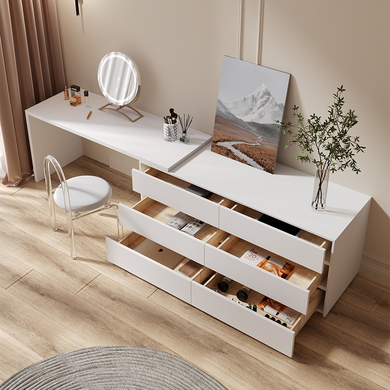 Cômoda, multiuso plana em form - Desk Setup L Shaped avaliação e preço