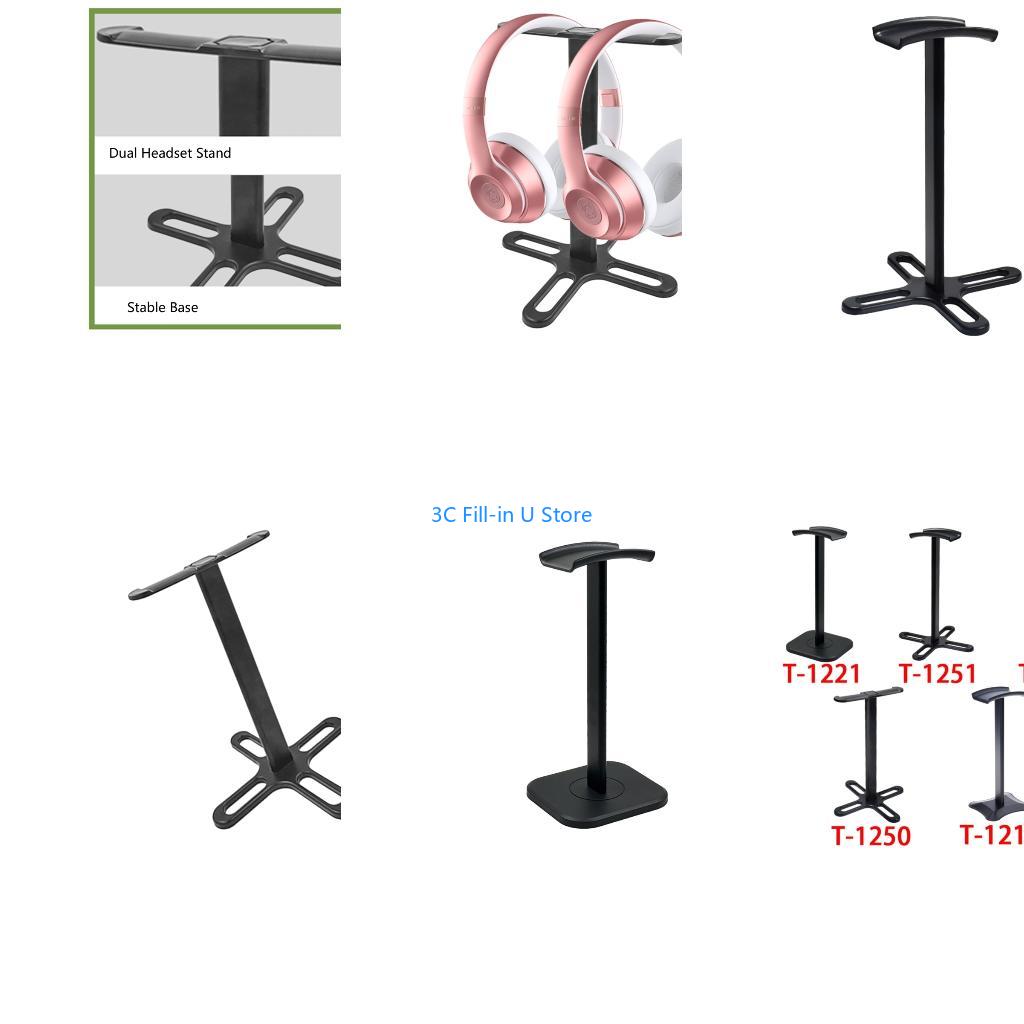 Suporte ajustável para fone ou - Desk Setup Headphone Stand avaliação e preço
