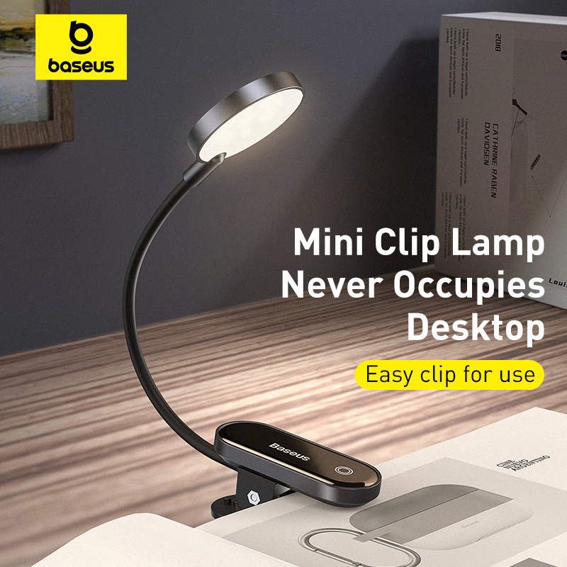 Baseus lâmpada de mesa portáti - Desk Setup Ideas avaliação e preço
