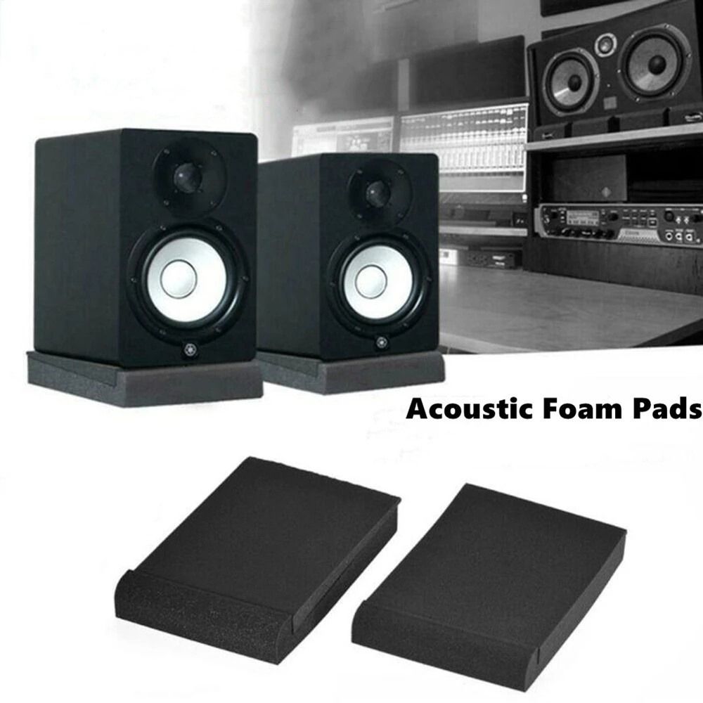 Studio Monitor Acoustic Foam I - Desk Setup Speakers avaliação e preço