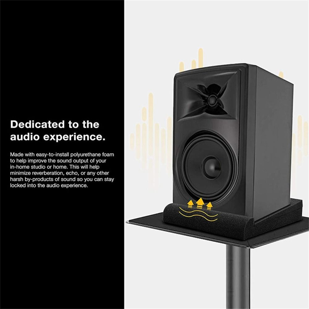 Studio Monitor Acoustic Foam I - Desk Setup Speakers avaliação e preço