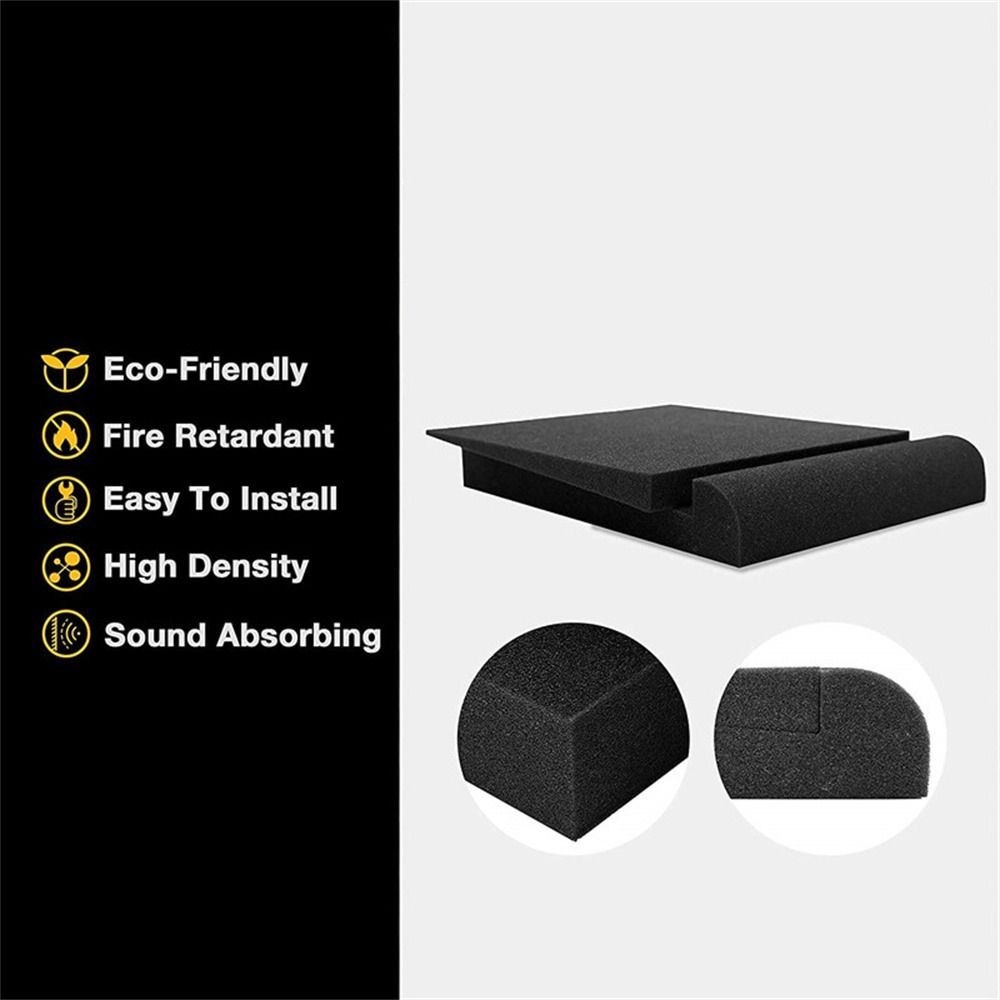 Studio Monitor Acoustic Foam I - Desk Setup Speakers avaliação e preço