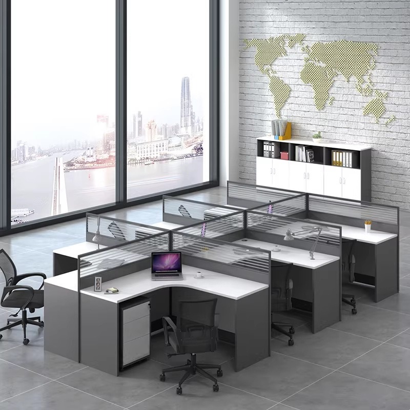 Mesa de Escritório Branca para - Desk Setup L Shaped avaliação e preço