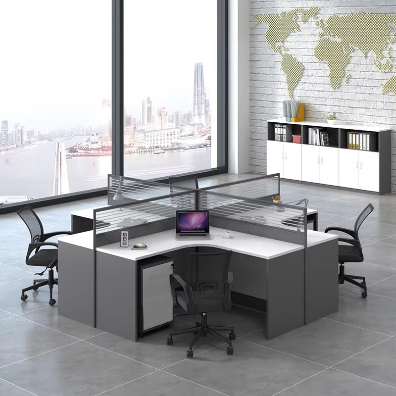Mesa de Escritório Branca para - Desk Setup L Shaped avaliação e preço
