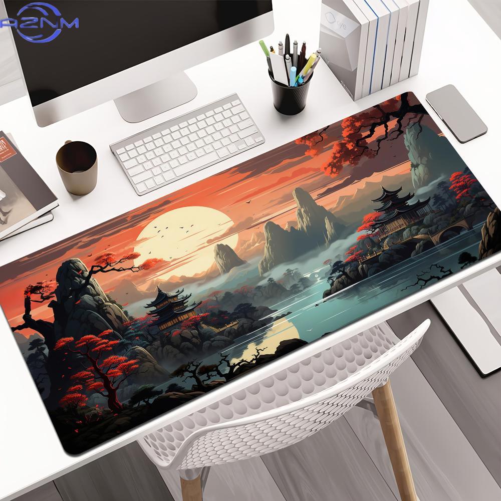 Mouse Pad de Paisagens Artísti - Desk Setup Red avaliação e preço