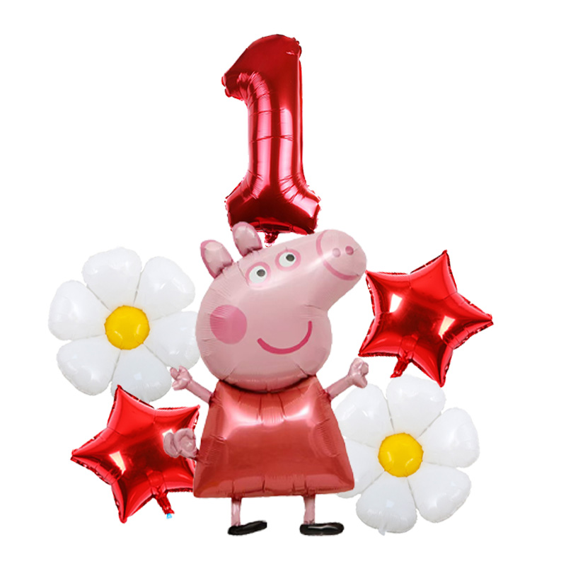 Balão de Folha Metalizada Pepp - Desk Setup Kids avaliação e preço