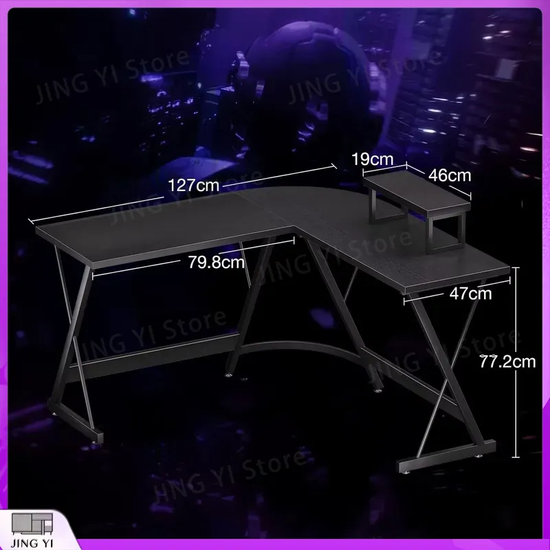 Mesa de Jogos em Forma de L co - Desk Setup L Shaped avaliação e preço