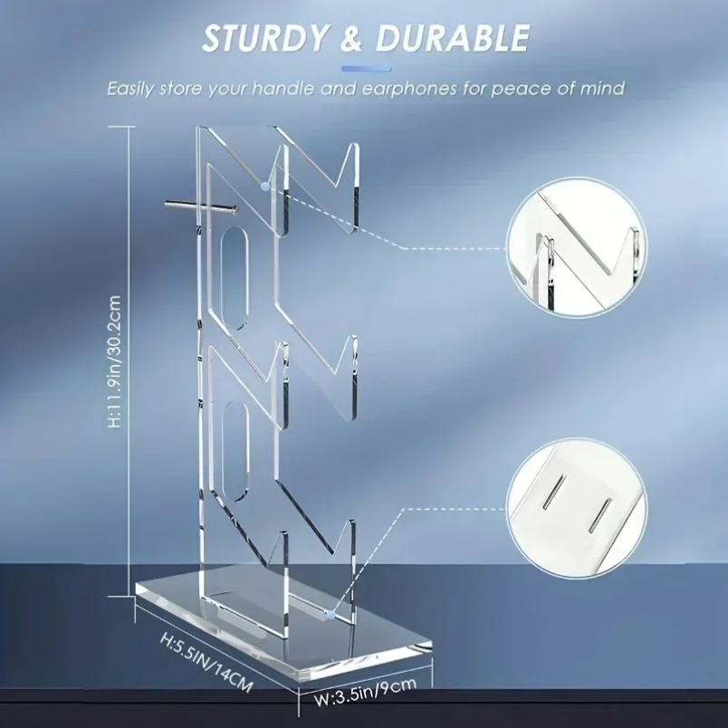 Suporte para Controle com 3 Ní - Desk Setup Headphone Stand avaliação e preço