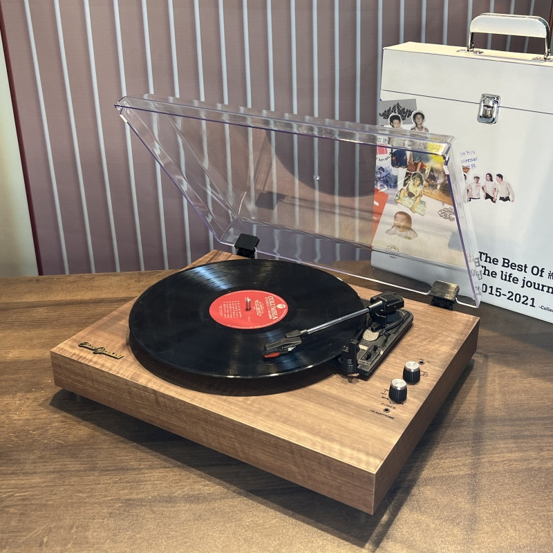 Toca-discos de Vinil, Reprodut - Desk Setup Speakers avaliação e preço