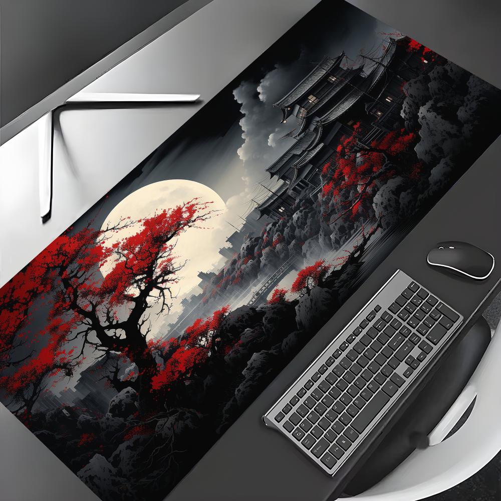 Tapete de Rato Grande Antiderr - Desk Setup Red avaliação e preço