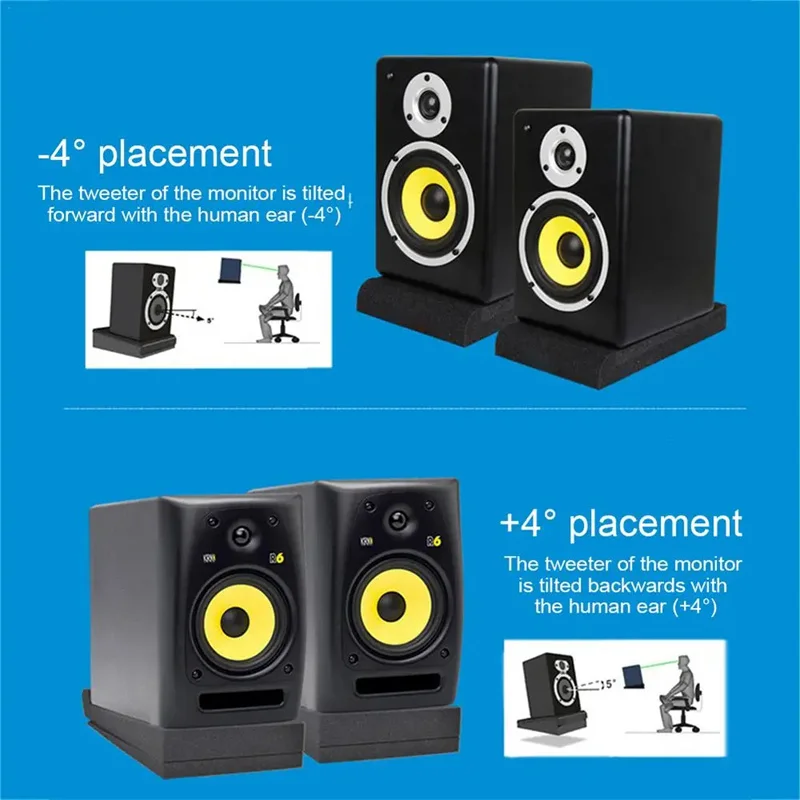 Almofada de esponja de algodão - Desk Setup Speakers avaliação e preço