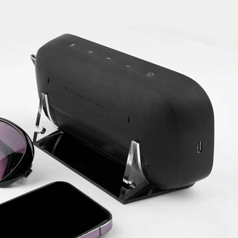 Suporte de mesa em acrílico pa - Desk Setup Speakers avaliação e preço