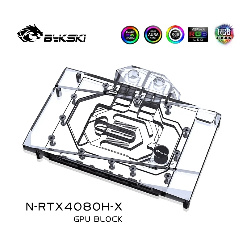 Bloco de Água para GPU Bykski  - Nvidia Vga Rtx 4080 avaliação e preço