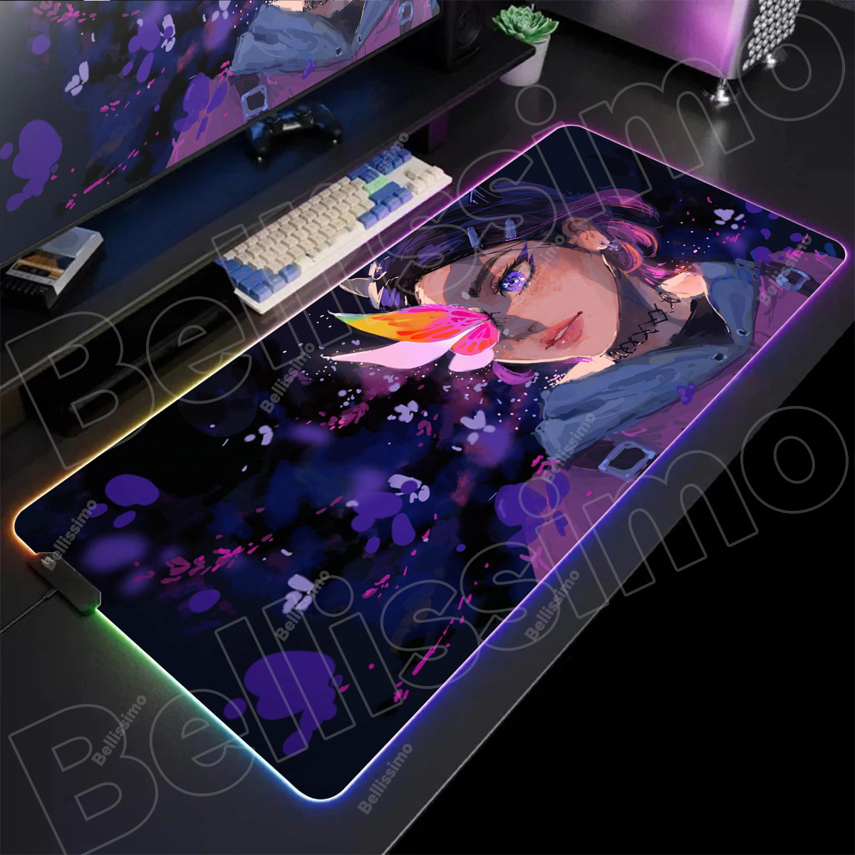Mouse pad gamer cravo valorant - Desk Setup Valorant avaliação e preço
