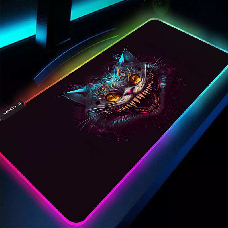 Grande mouse pad rgb a-aletas  - Desk Setup Ideas avaliação e preço