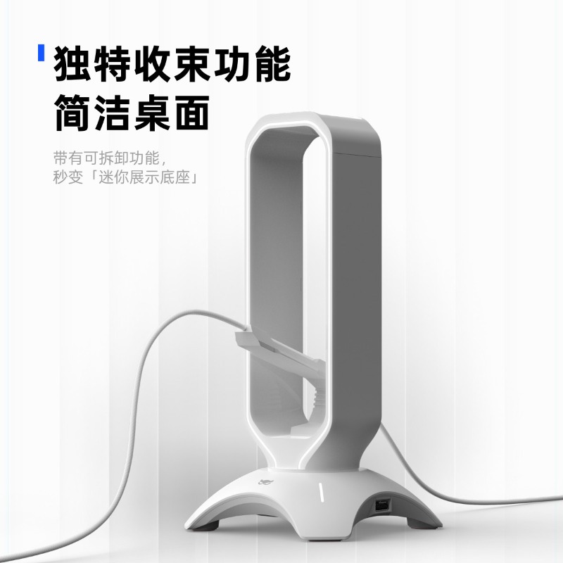 Suporte para Headset RGB Waizo - Desk Setup Headphone Stand avaliação e preço
